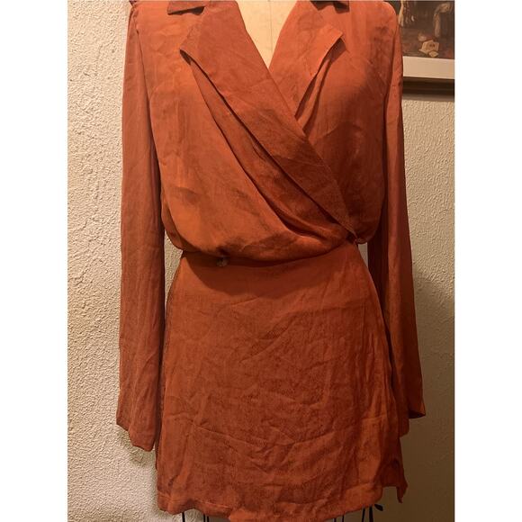 Free People Simone Wrap Dress NWT Size S - Picture 5 of 13